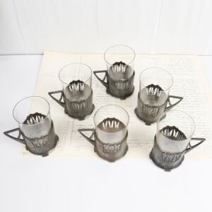 WMF Pewter Bardak Zarfları