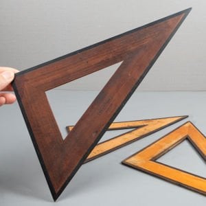 Üç Adet Alman Gönye