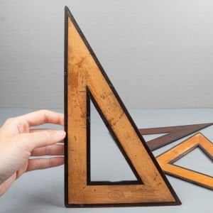 Üç Adet Alman Gönye