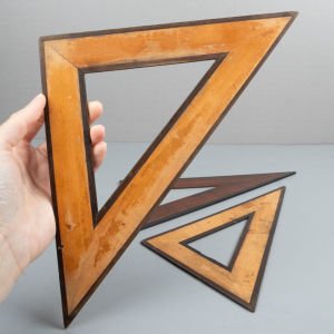 Üç Adet Alman Gönye