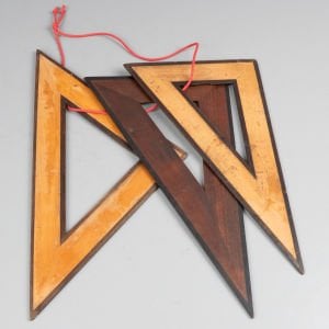 Üç Adet Alman Gönye