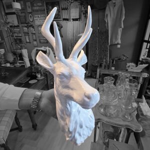 Porselen Geyik Kafası