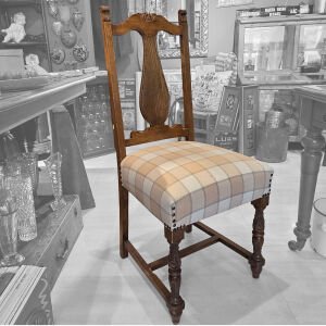 Meşe Yemek Masası ve 6 Sandalyesi