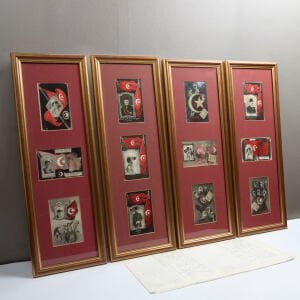 Bayraklı Kartpostal Çerçeveleri