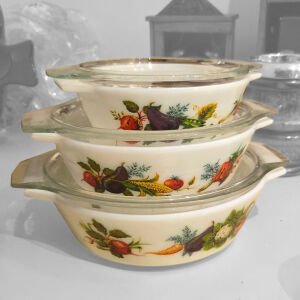 3’lü Vegetable Garden PYREX Mutfak Seti