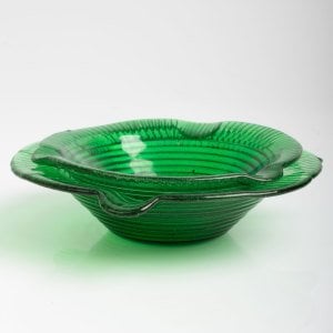 Çift Yeşil Yivli Küllük