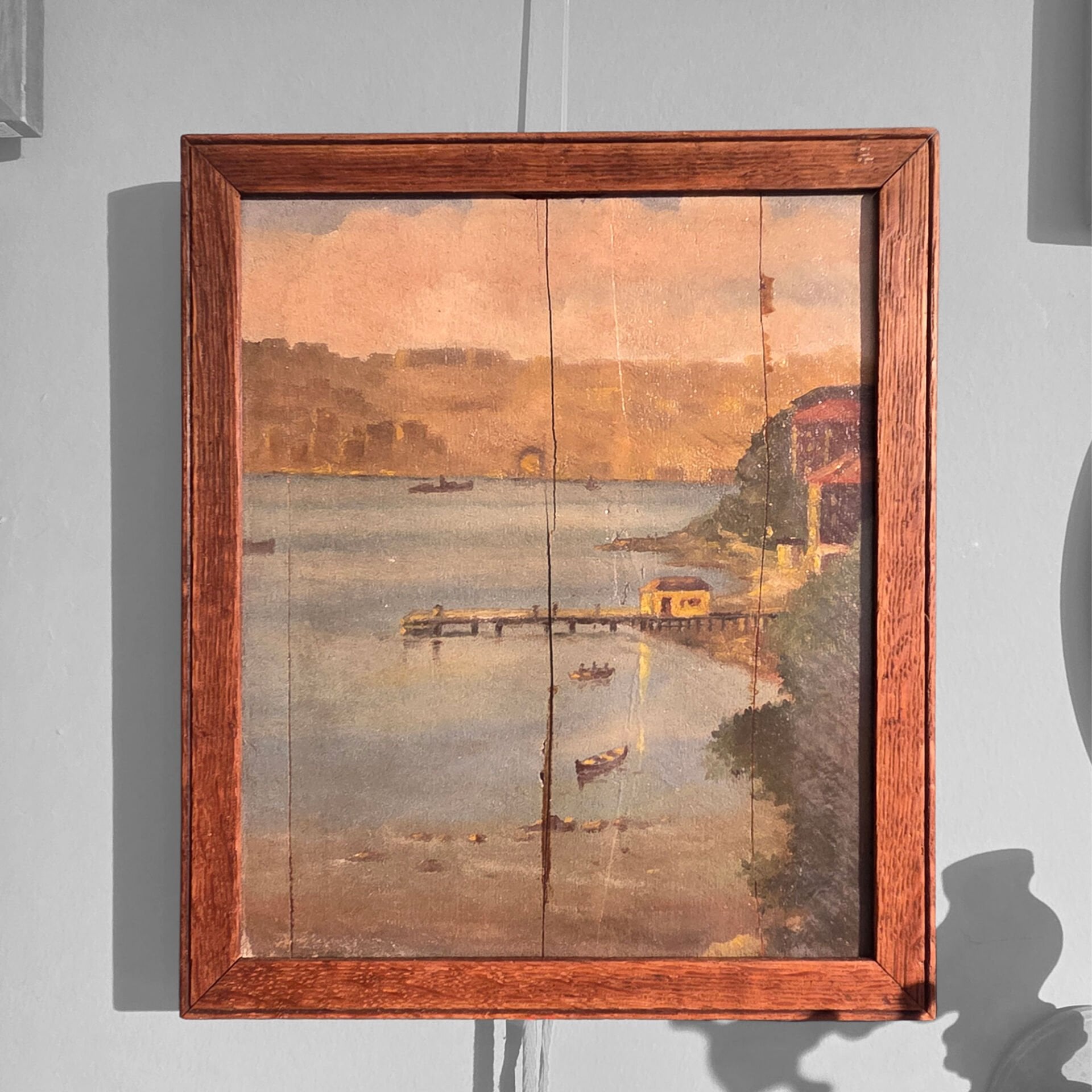 Ahşap Çerçeveli Duralit Yağlı Boya