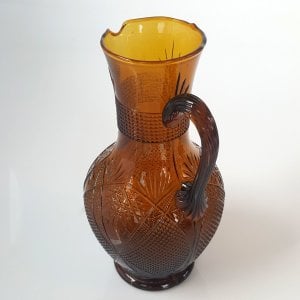 Bal Renkli Cam Sürahi