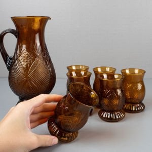 Kalıp Cam Sürahi Seti