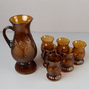 Kalıp Cam Sürahi Seti