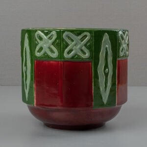 Bordo Yeşil Majolica Kaşpo