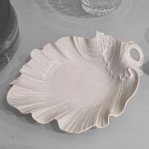 Porselen Yaprak Çanak