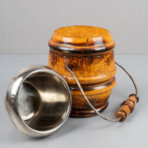 Ahşap Buz Kovası