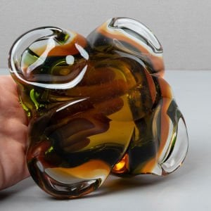 Kahverengi Yeşil Murano Küllük