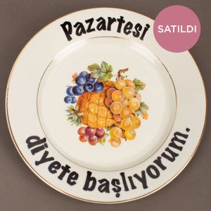 Pazartesi diyete başlıyorum
