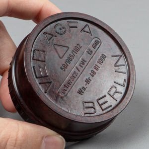 Agfa Bakalit Daktilo Bandı Kutusu