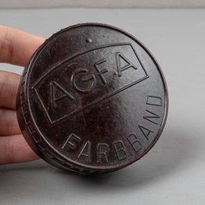 Agfa Bakalit Daktilo Bandı Kutusu
