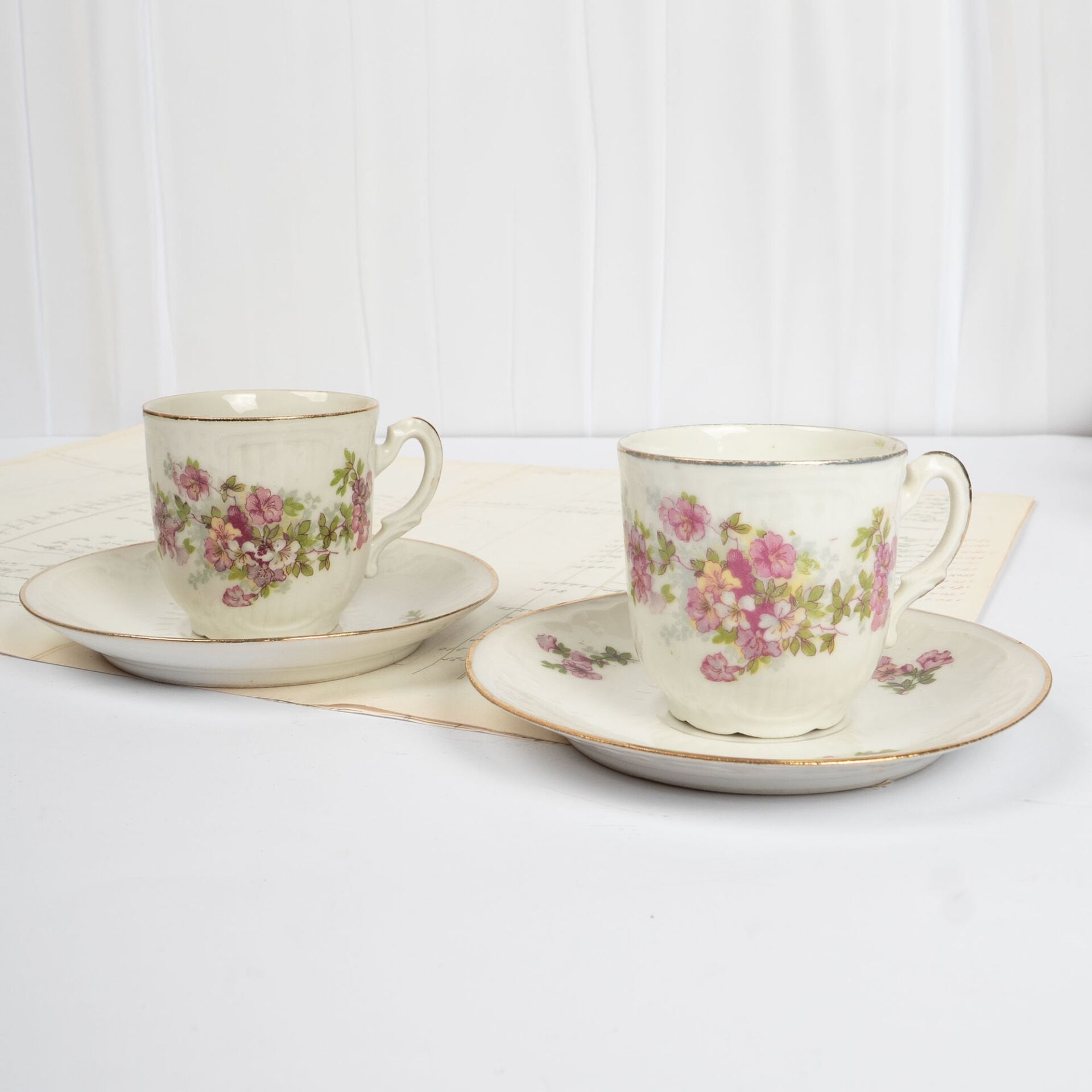 Çift Türk Kahve Fincanı