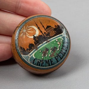 Creme Pertev Teneke İlaç Kutusu