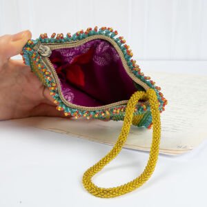 Çiçek Buketli Cüzdan