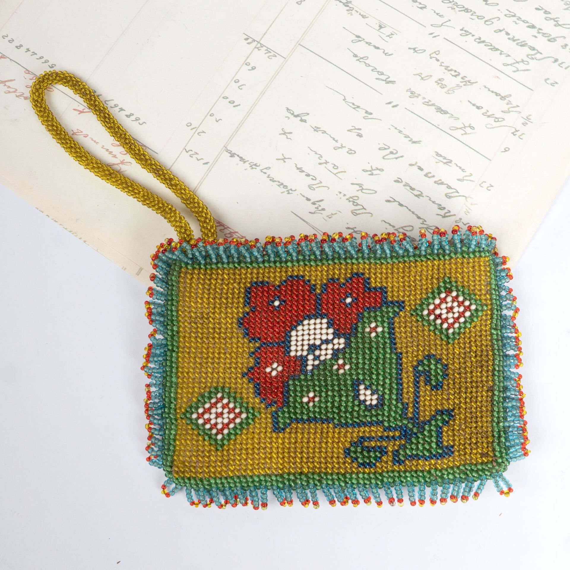 Çiçek Buketli Cüzdan