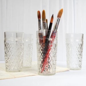 Baklava Desenli 4 Uzuuuuun Bardak