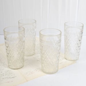 Baklava Desenli 4 Uzuuuuun Bardak