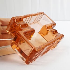 Somon Renkli Art Deco Küllük