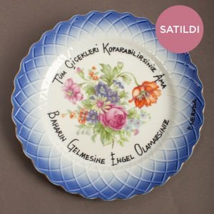 Tüm çiçekleri…