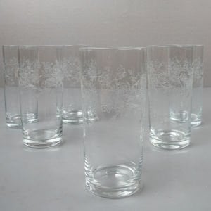 Karanfil Desenli Bardak Seti