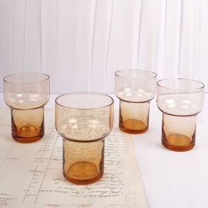 Somon Renkli 4 Pop Bardak