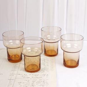 Somon Renkli 4 Pop Bardak