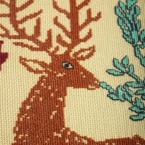 Geyikli Kanaviçe Pano