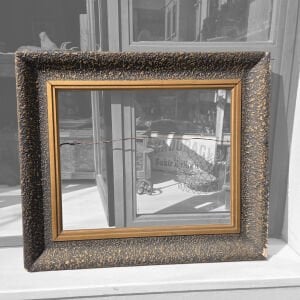 Derin Oymalı Siyah Büyük Çerçeve