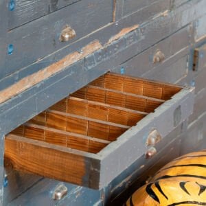 İtalyan Matbaa Hurufat Dolabı