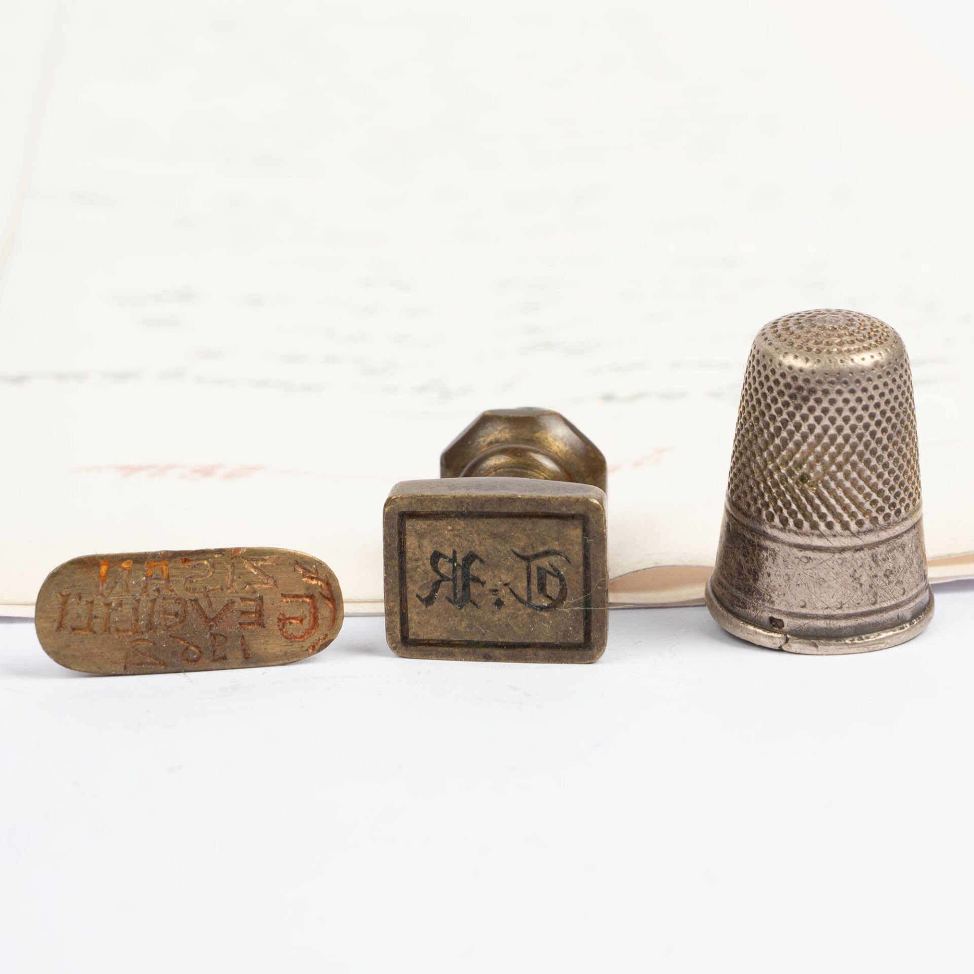 Yüksük, Mühür, Pirinç İmza