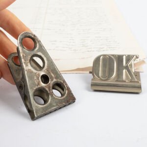 2 Metal Kâğıt Klipsi