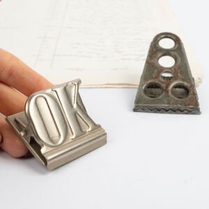 2 Metal Kâğıt Klipsi