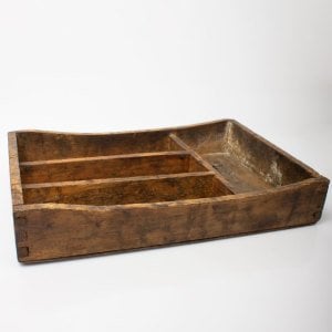 Ahşap Bölmeli Alet Tutacağı