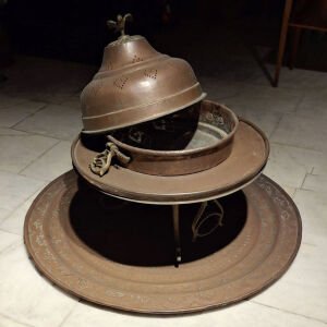 Bakır Mangal ve Tepsisi