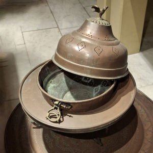 Bakır Mangal ve Tepsisi