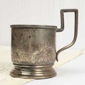 Çarlık Rusya'sı Gümüş Bardak Zarfı