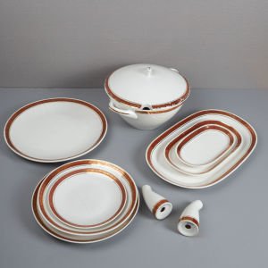 Yarımca Porselen Sümerbank  60 Parça Yemek Takımı