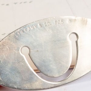 Tiffany & Co. Gümüş Kitap Ayracı