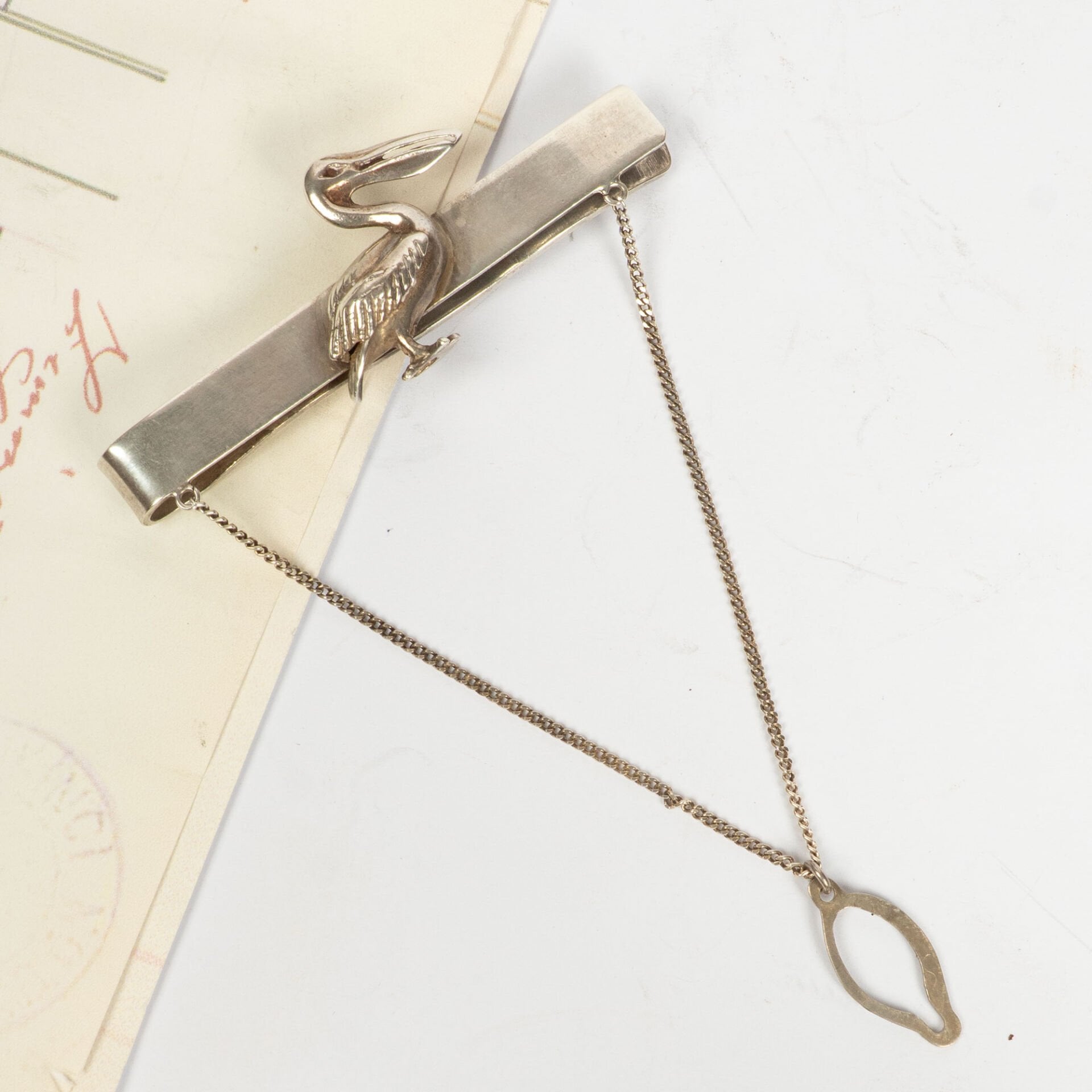 Pelikanlı Kravat İğnesi