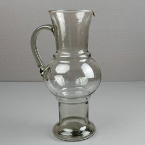 Göbekli Füme Cam Sürahi