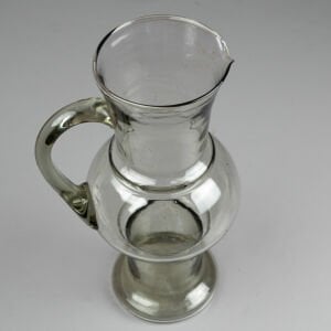 Göbekli Füme Cam Sürahi