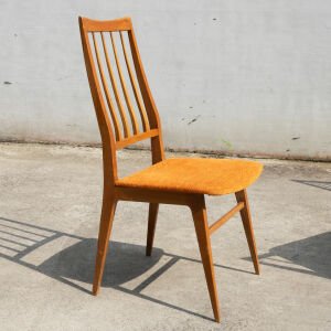 Uzun Arkalı Mid-Century Sandalyeler