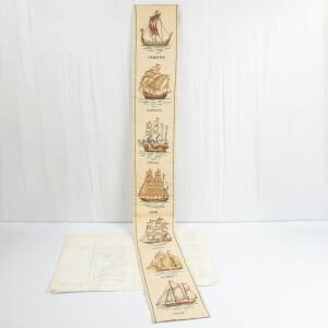 Gemili Kanaviçe İşli Zil Askısı