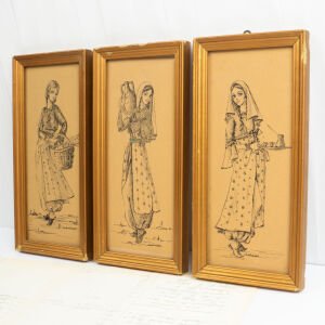 3 Yörük Kız Çizimi